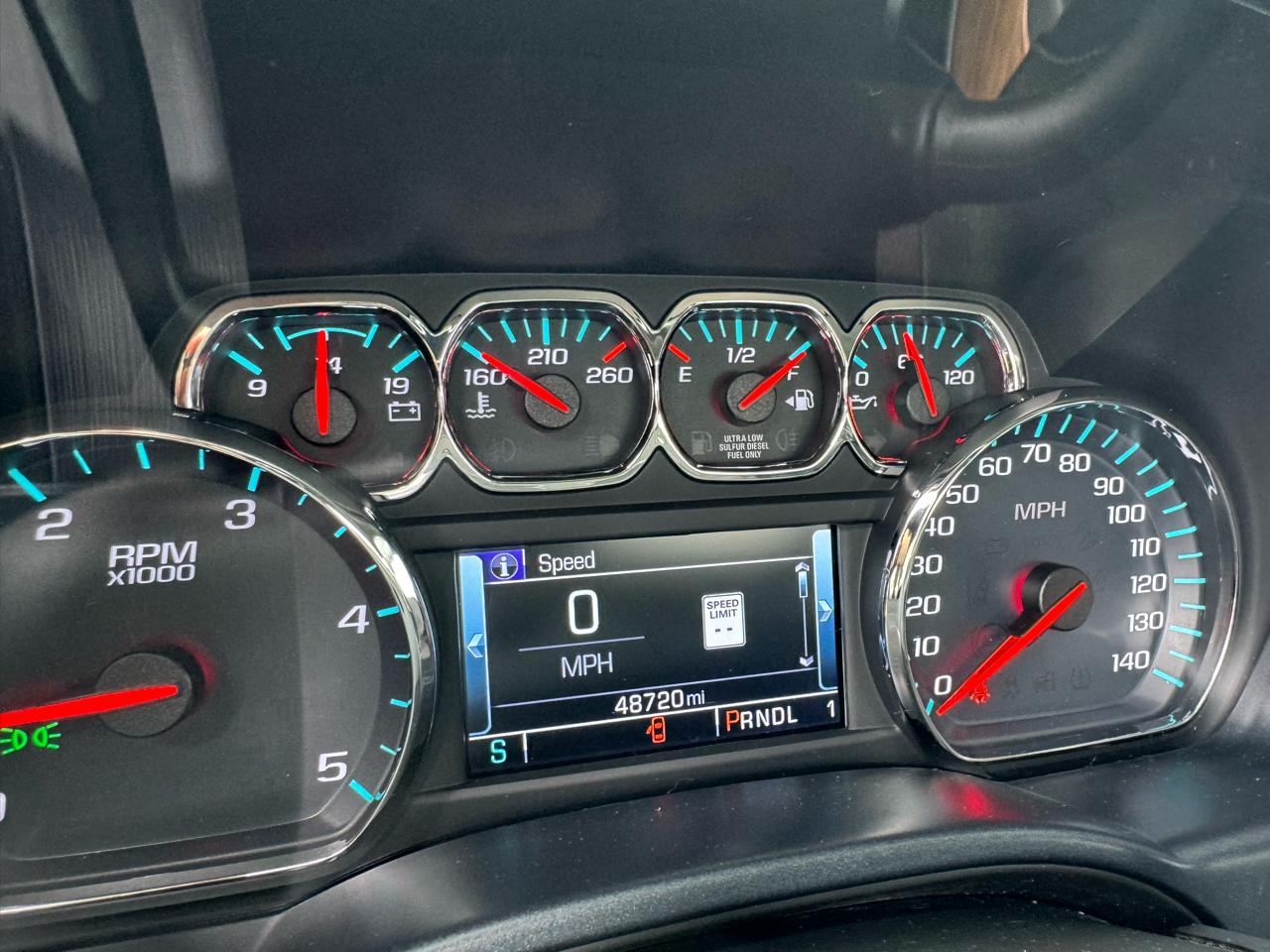 Chevrolet Silverado 2500HD 4WD Crew Cab 153.7" LTZ 2017