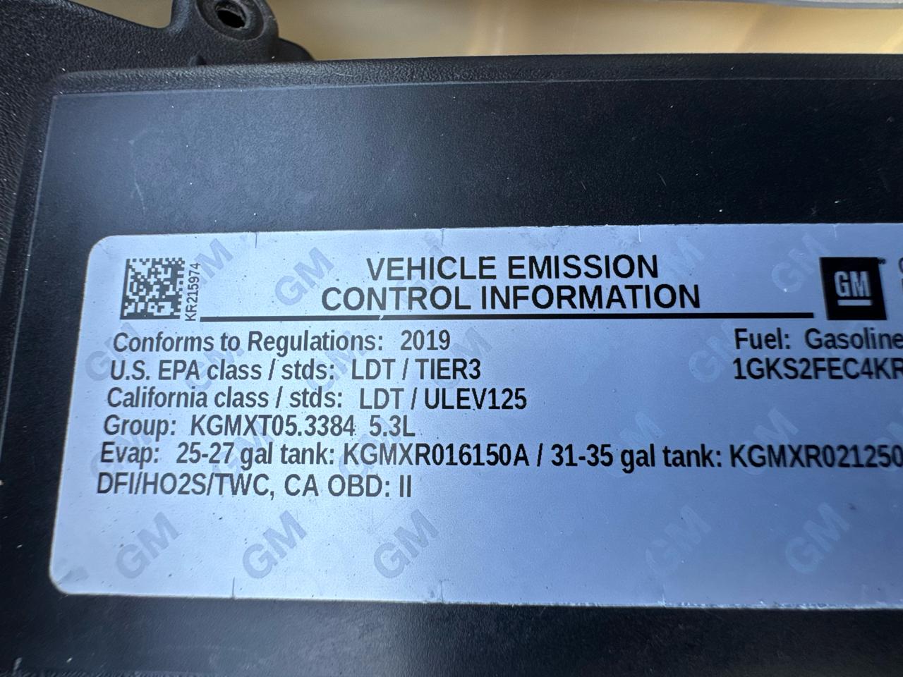 GMC Yukon XL 4WD 4dr SLE 2019