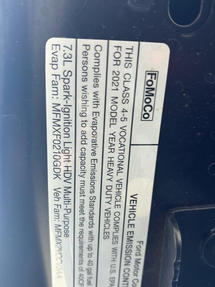 Ford Super Duty F-550 DRW XLT 4WD SuperCab 168" WB 60" CA 2022