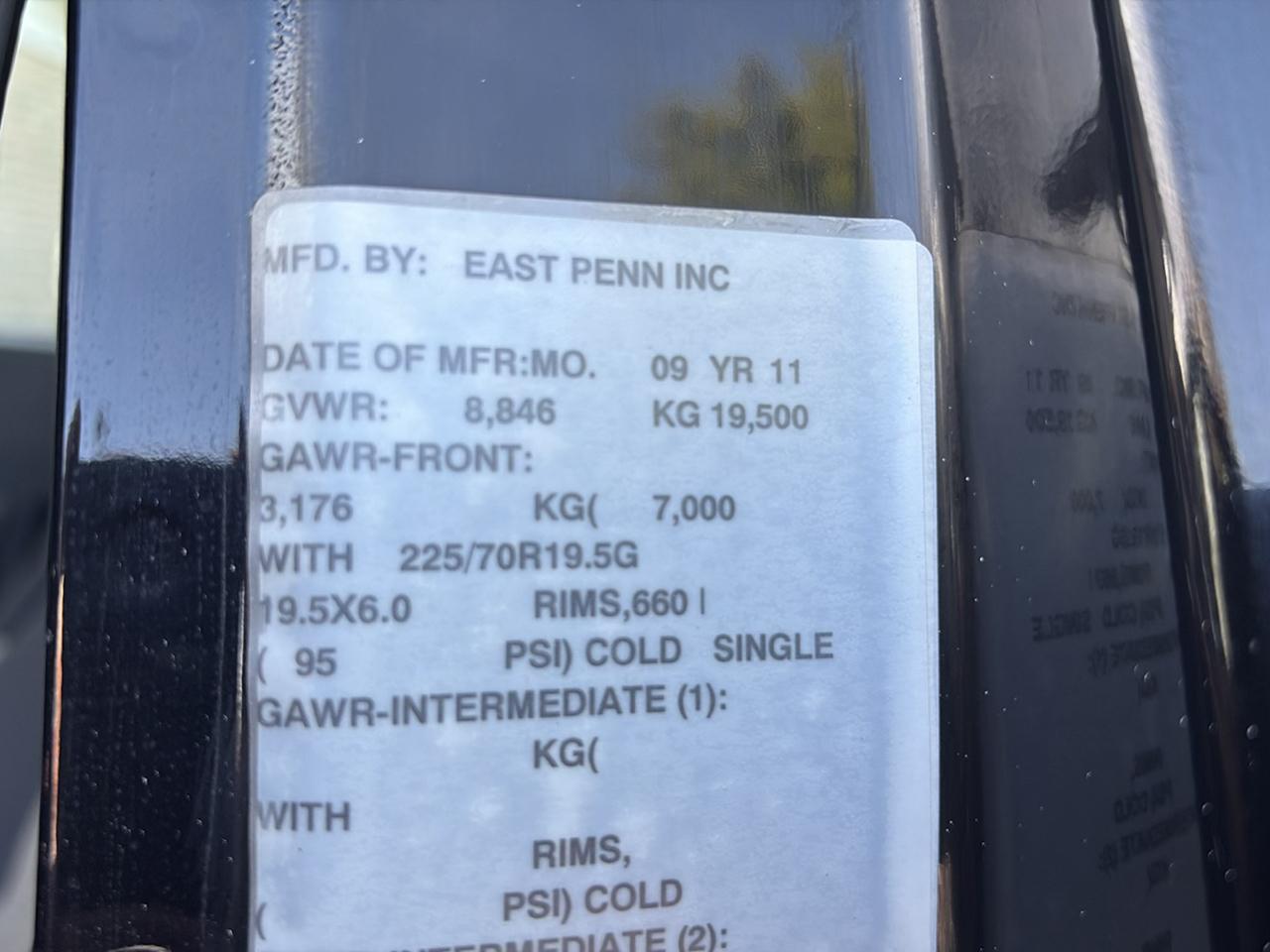 RAM 5500 2WD Reg Cab 204" WB 120" CA SLT 2012