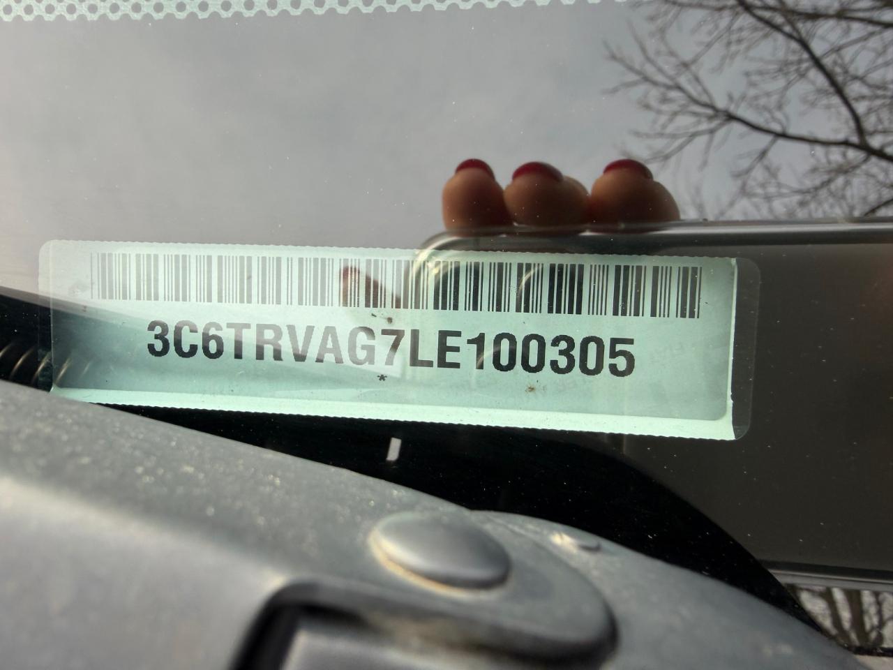 RAM Promaster 1500 Low Roof 136-in. WB 2020