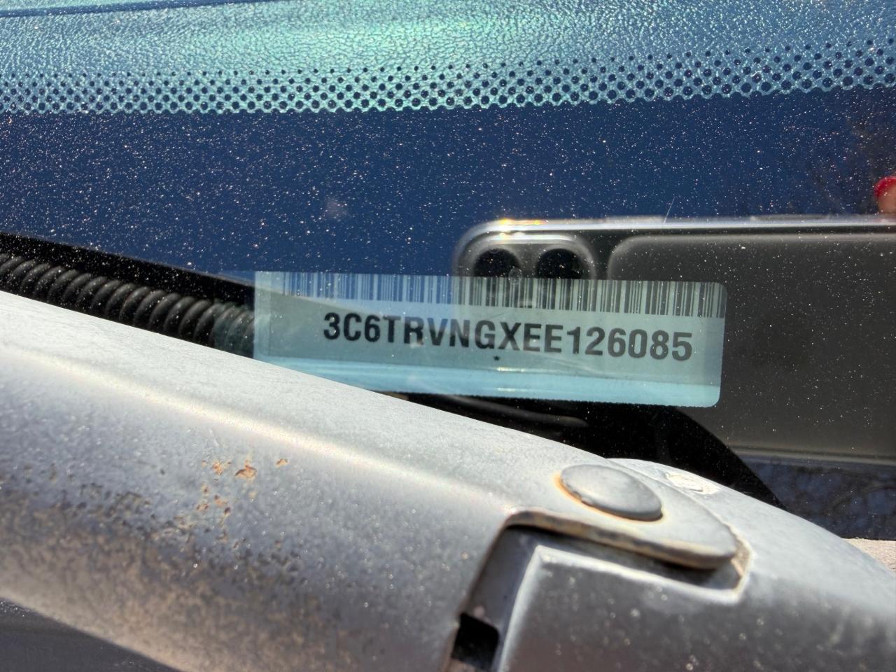 RAM Promaster 1500 Low Roof Tradesman 118-in. WB 2014