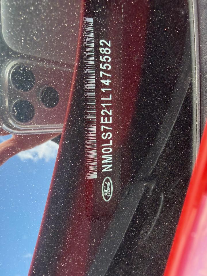 Ford Transit Connect Cargo Van XL LWB w/Rear 180 Degree Door 2020