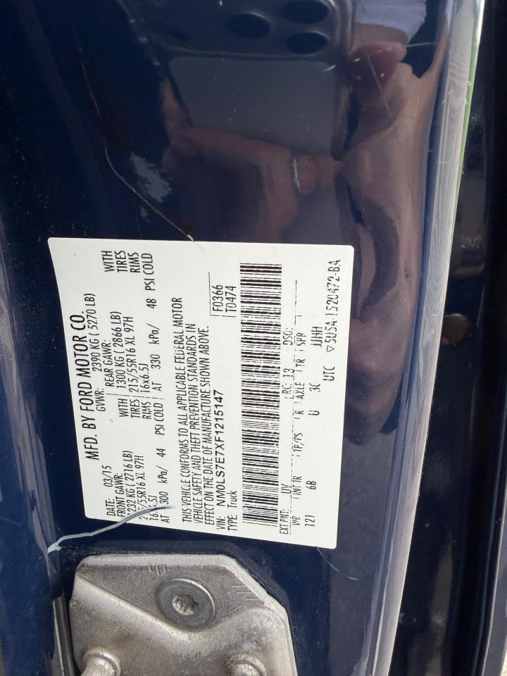 Ford Transit Connect XL LWB 2015