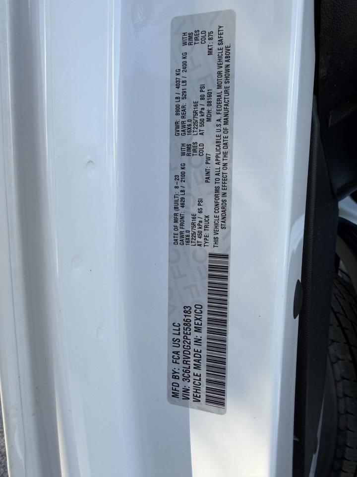 RAM Promaster 2500 High Roof 159-in. WB 2023
