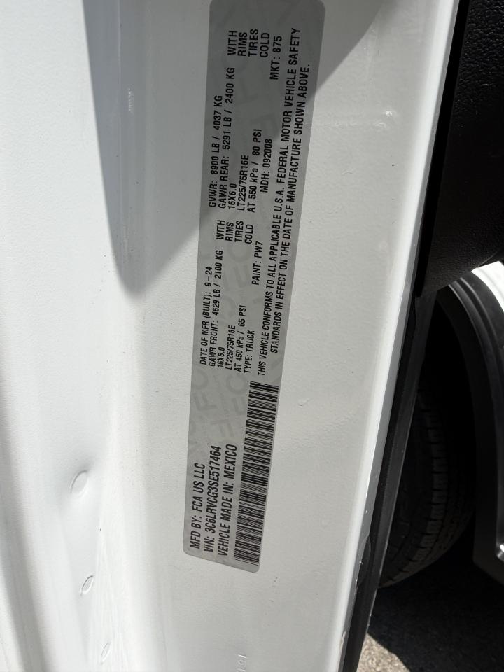 RAM Promaster 2500 High Roof 136-in. WB 2025