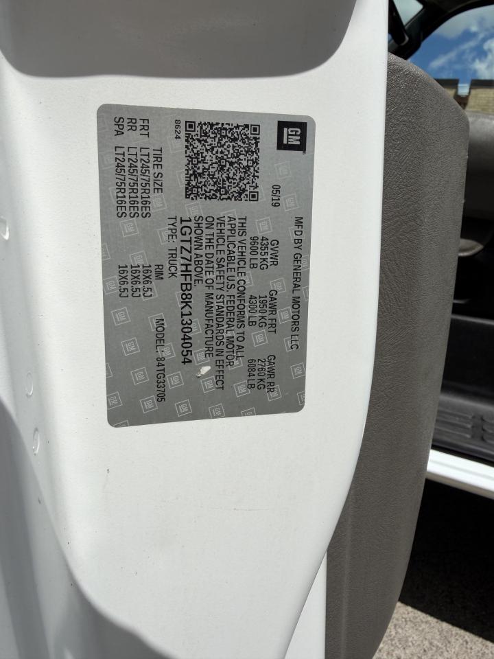 GMC Savana G3500 Cargo Ext 2019