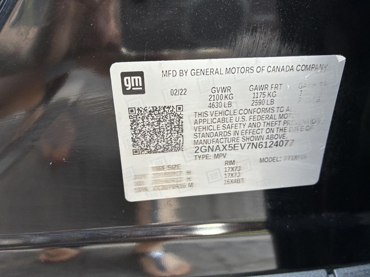 Chevrolet Equinox  2022