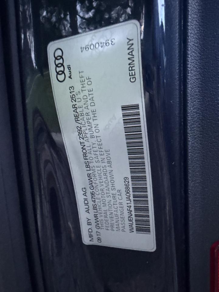Audi A4 2.0 TFSI Premium Plus quattro 7A 2018