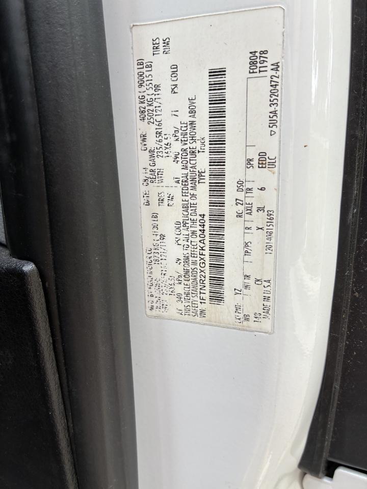 Ford Transit 250 Van High Roof w/Sliding Pass. 148-in. WB 2015