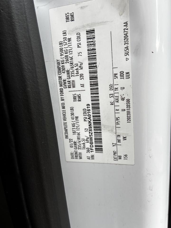 Ford Transit T-350 2022