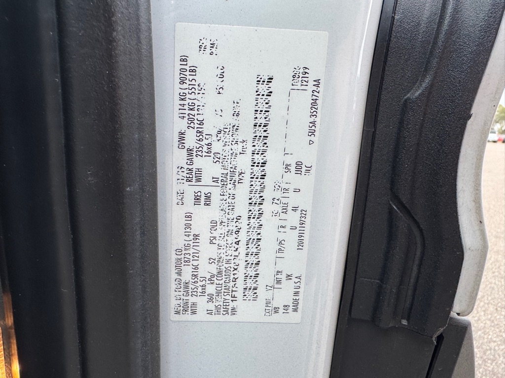 Ford Transit Cargo Van T-250 148" Hi Rf 9070 GVWR RWD 2020 Ford Transit Cargo Van T-250 148" Hi Rf 9070 GVWR RWD 2020