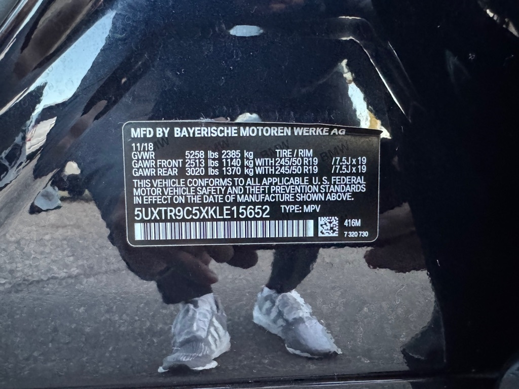 BMW X3 xDrive30i Sports Activity Vehicle 2019