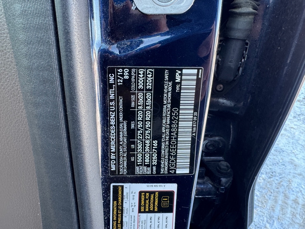 Mercedes-Benz GLS GLS 450 4MATIC SUV 2017