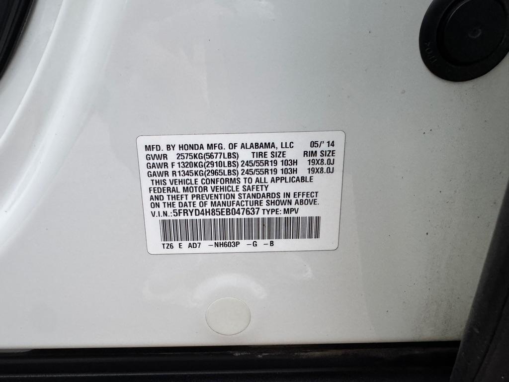 Acura MDX SH-AWD 4dr Advance/Entertainment Pkg 2014