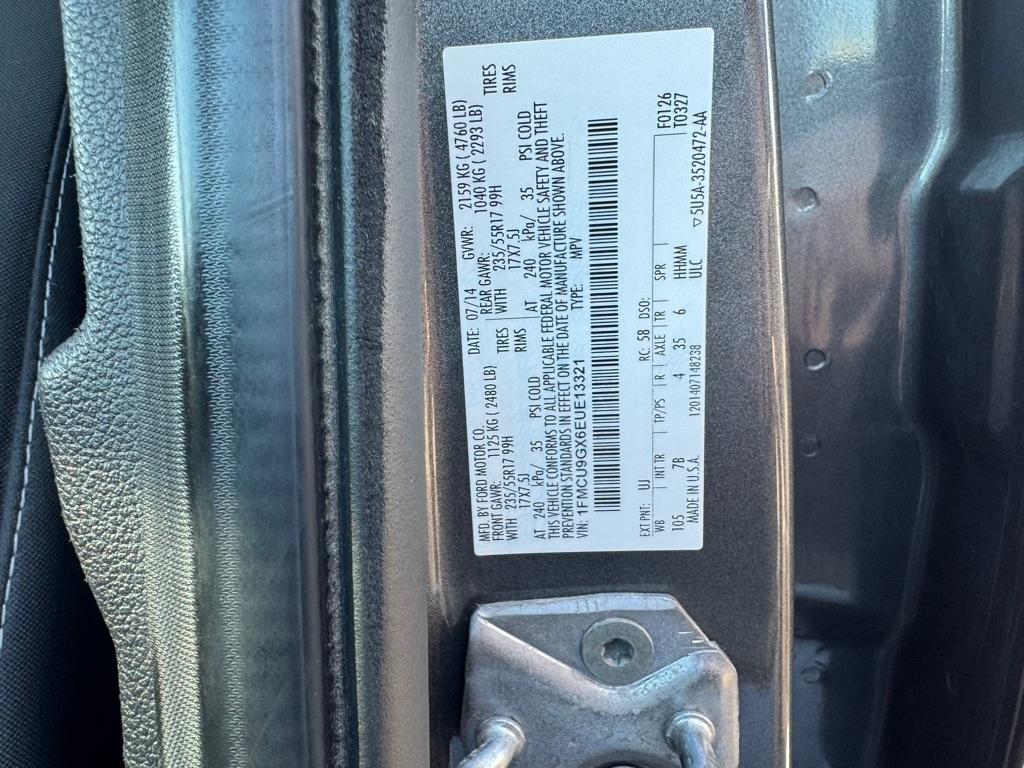 Ford Escape 4WD 4dr SE 2014