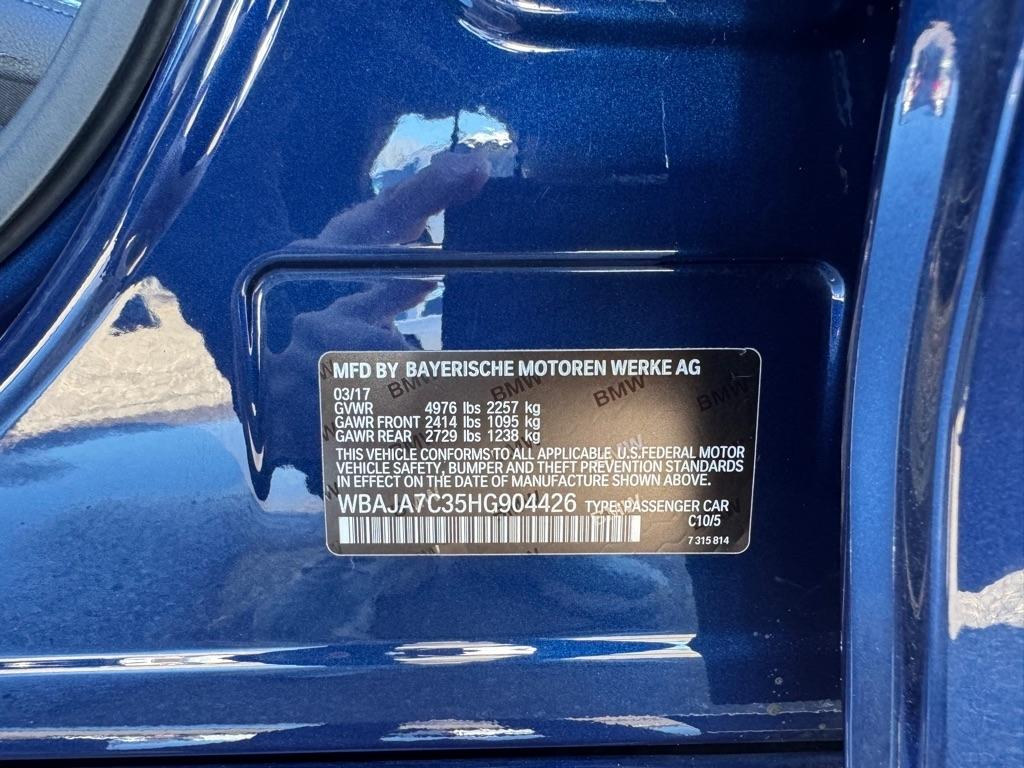 BMW 5 Series 530i xDrive Sedan 2017