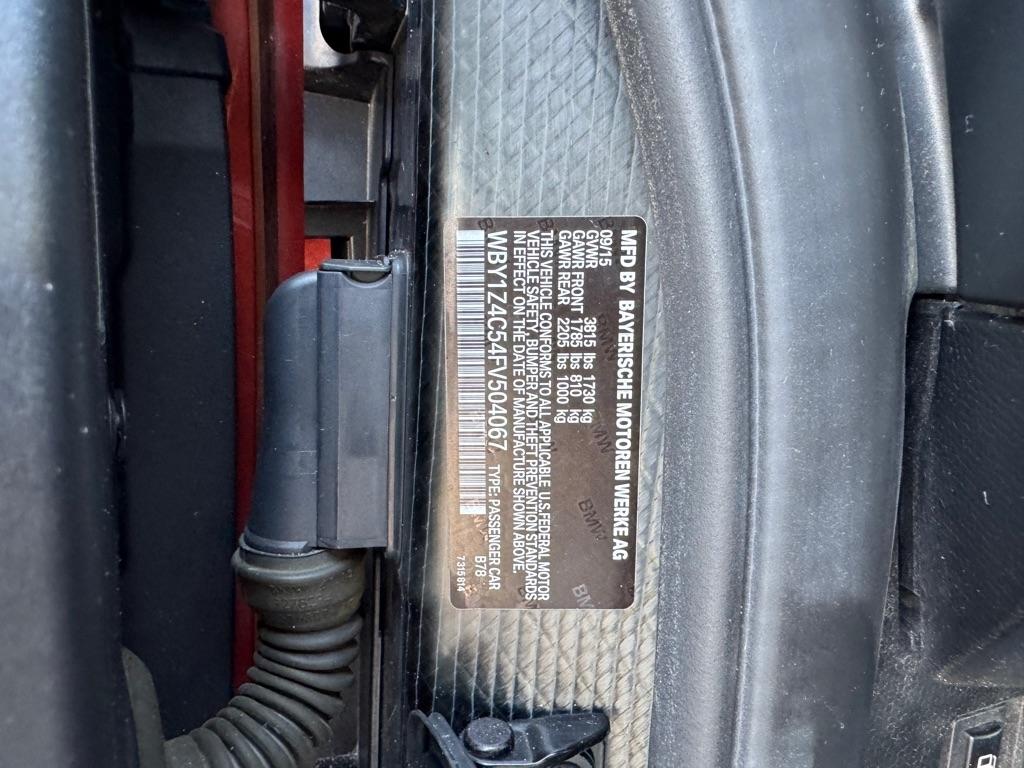 BMW i3 4dr HB w/Range Extender 2015