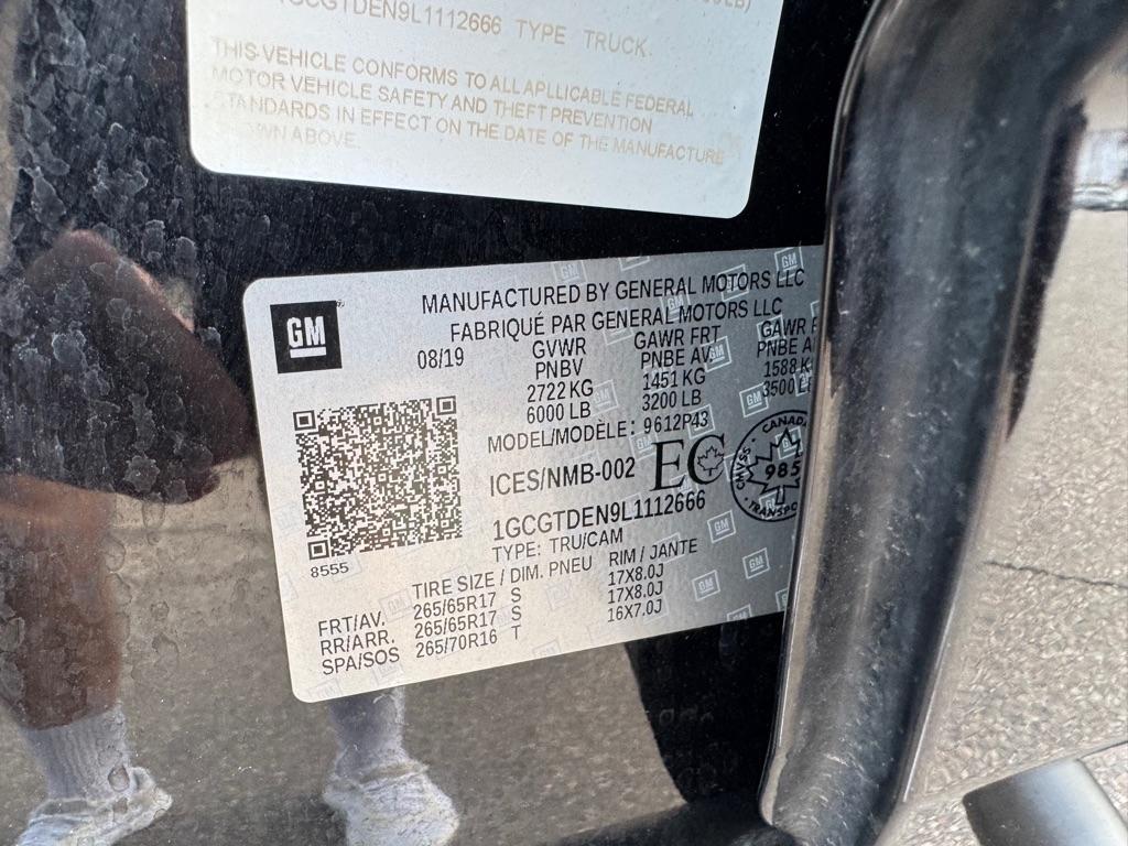 Chevrolet Colorado 4WD Crew Cab 128" Z71 2020