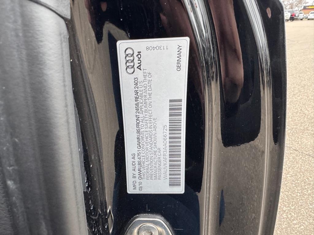 Audi A5 2dr Cpe Auto quattro 3.2L Prestige 2010