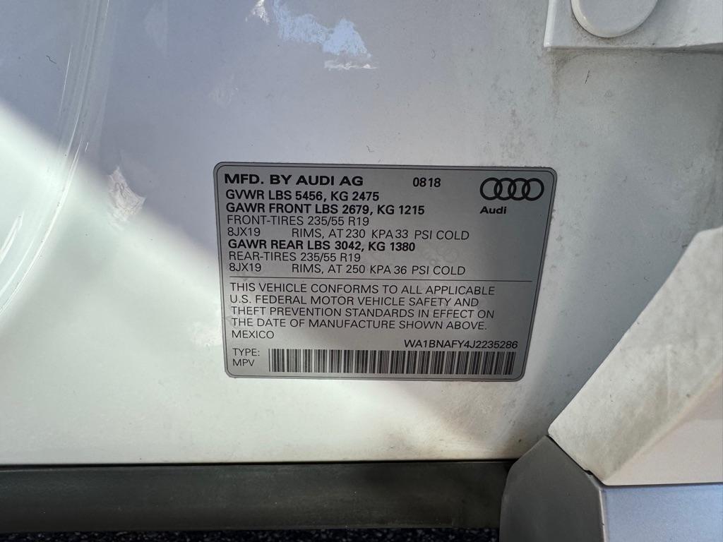 Audi Q5 2.0 TFSI Premium Plus 2018