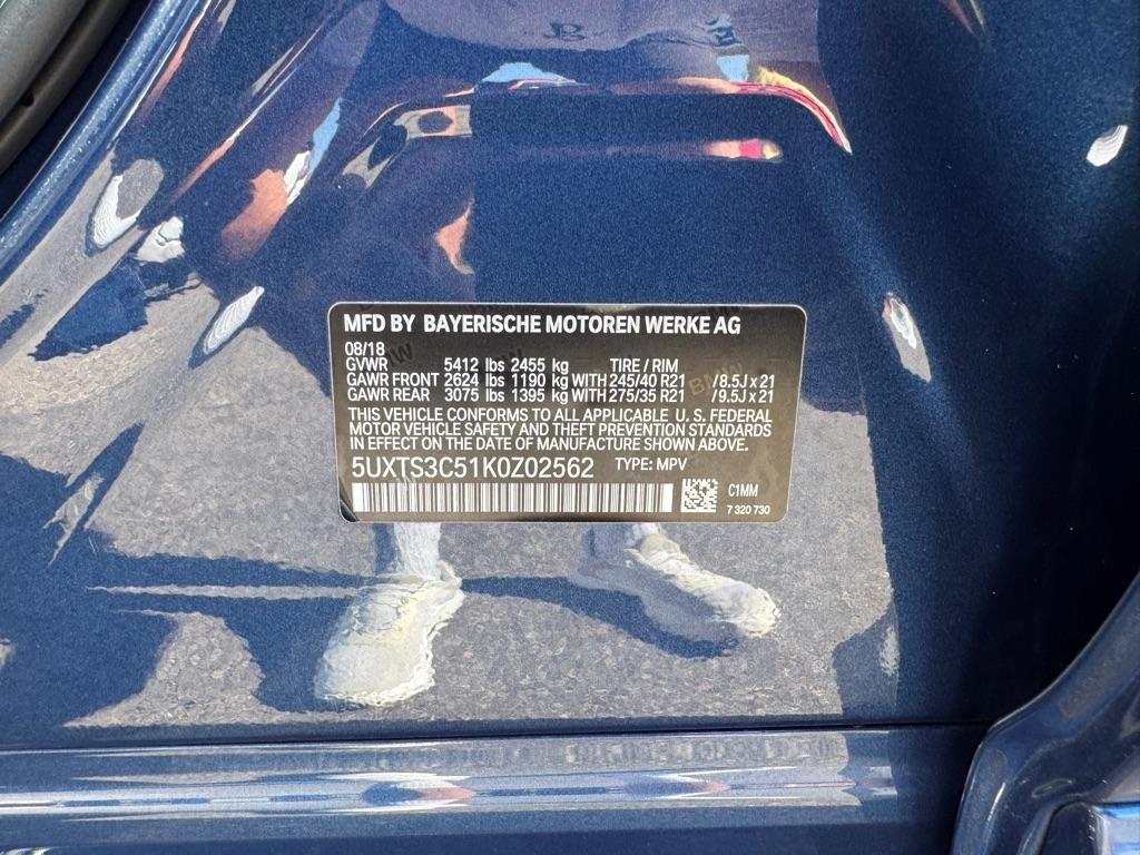 BMW X3 M40i Sports Activity Vehicle 2019