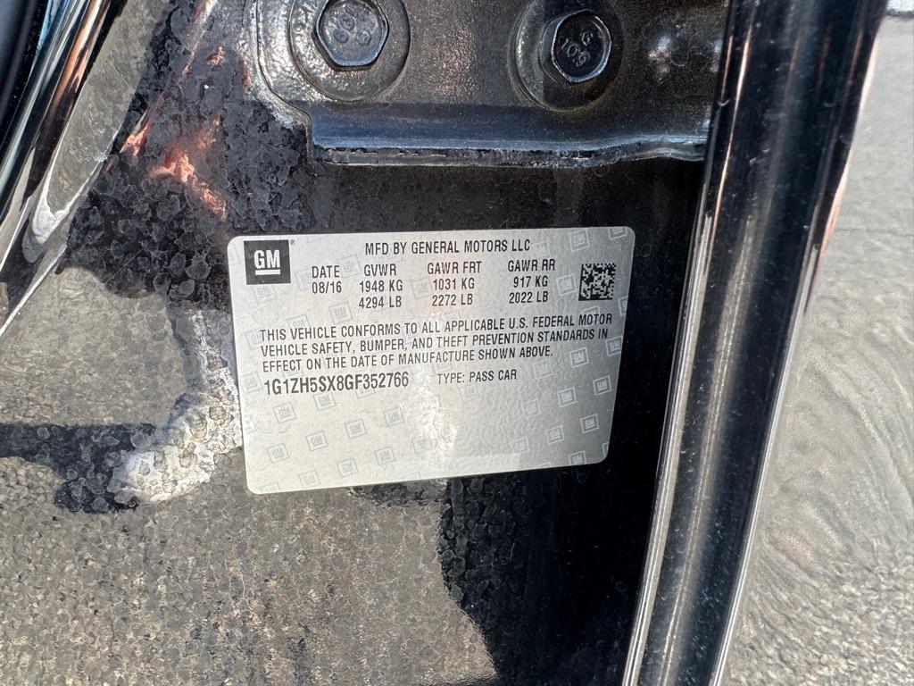 Chevrolet Malibu 4dr Sdn Premier w/2LZ 2016