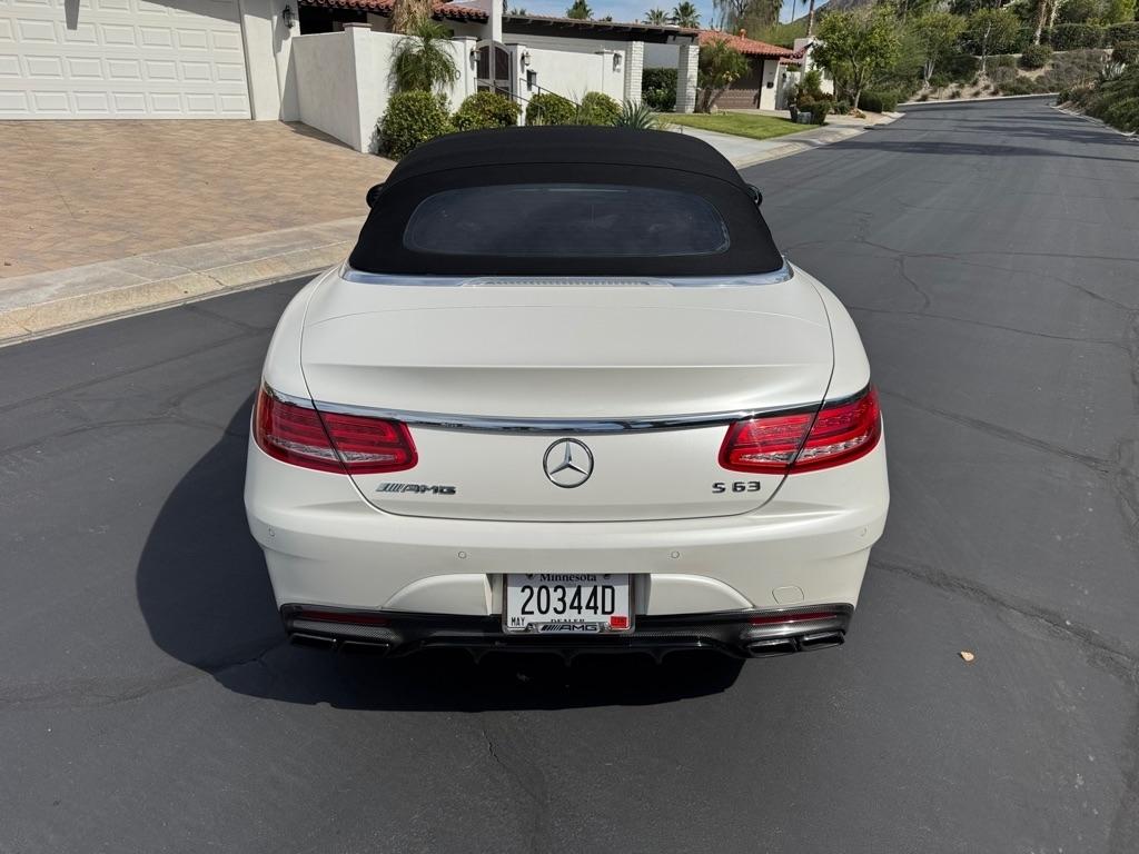 Mercedes-Benz S-Class AMG S 63 4MATIC Cabriolet 2017