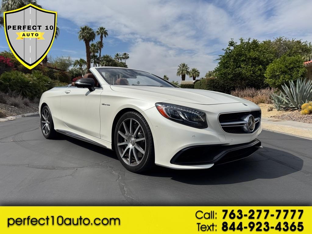 Mercedes-Benz S-Class AMG S 63 4MATIC Cabriolet 2017