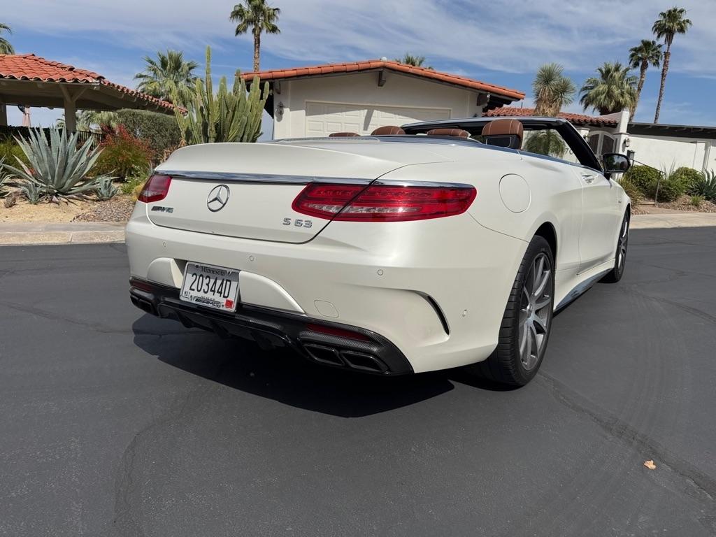Mercedes-Benz S-Class AMG S 63 4MATIC Cabriolet 2017