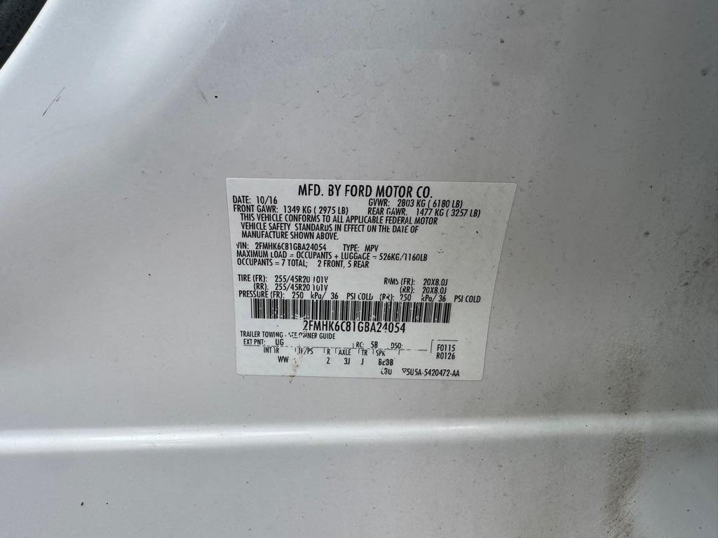 Ford Flex 4dr SEL AWD 2016