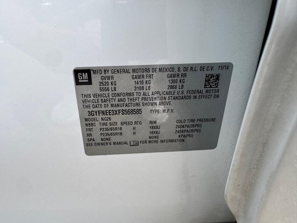 Cadillac SRX AWD 4dr Luxury Collection 2015