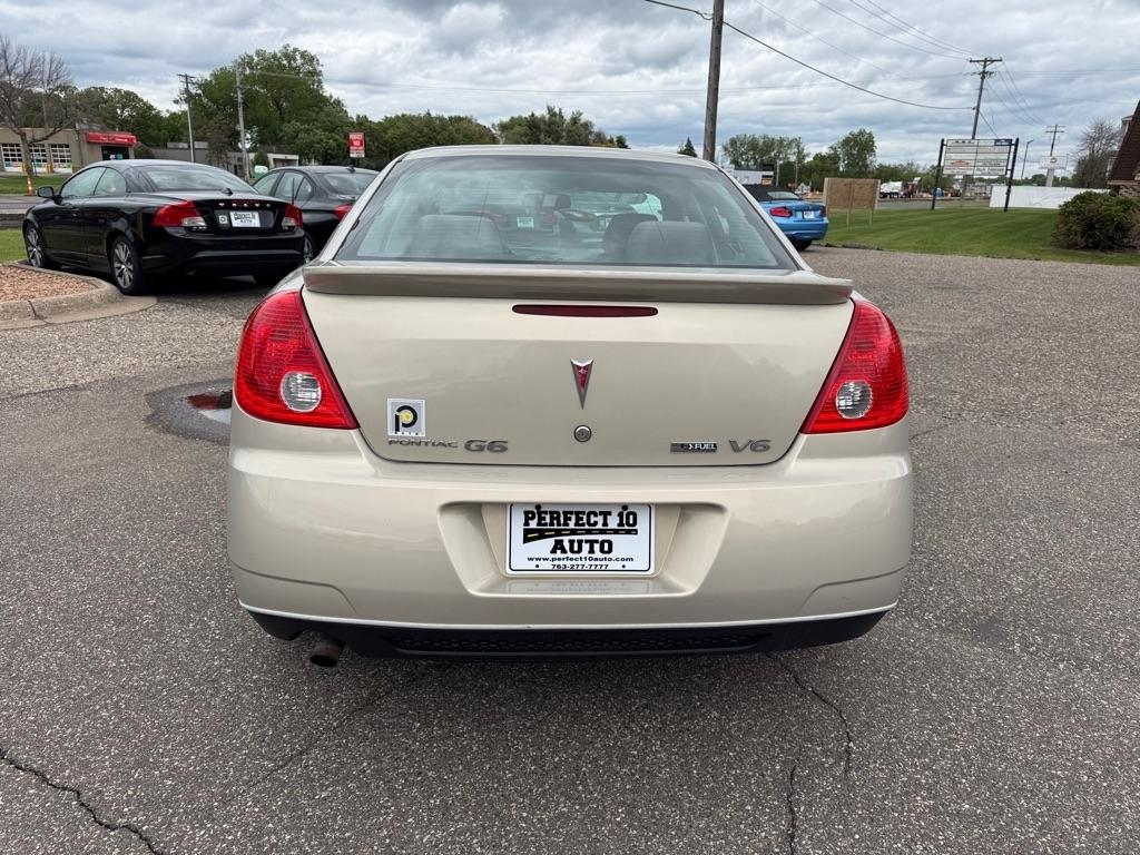 Pontiac G6 4dr Sdn w/1SB 2009