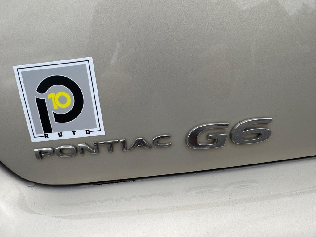 Pontiac G6 4dr Sdn w/1SB 2009