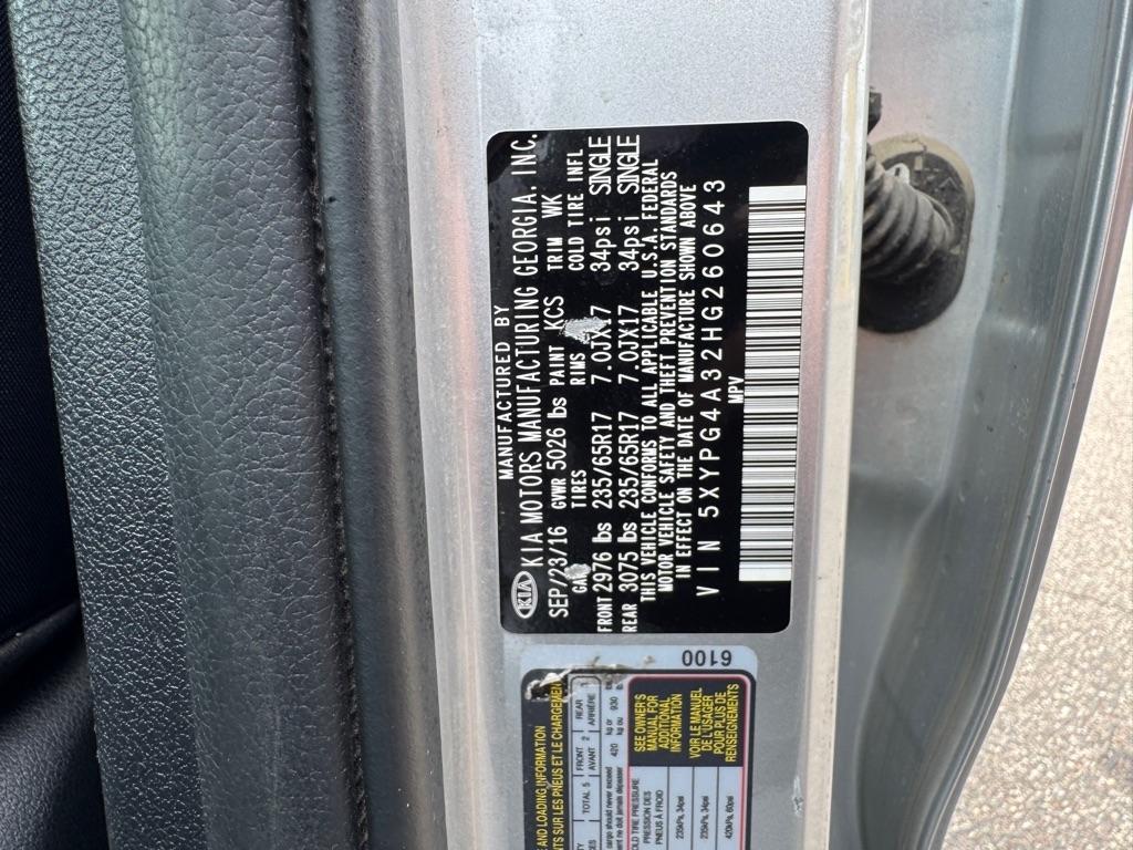 Kia Sorento LX FWD 2017