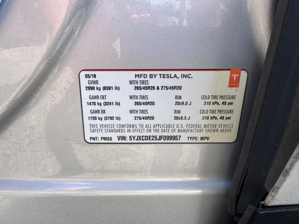 Tesla Model X P100D AWD 2018