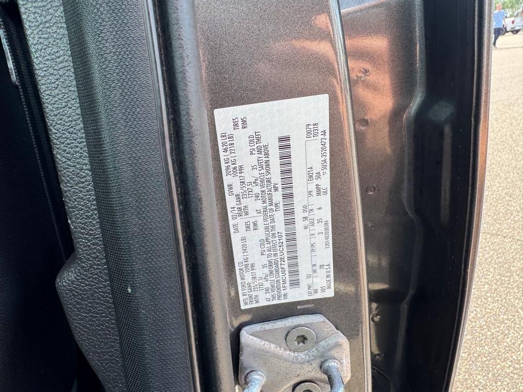 Ford Escape FWD 4dr S 2014