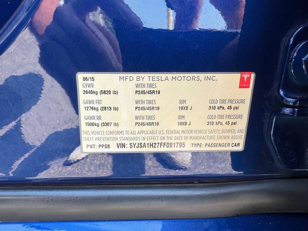 Tesla Model S 4dr Sdn AWD P90D 2015