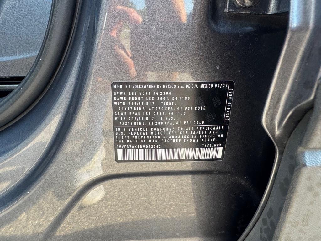 Volkswagen Tiguan 2.0T S 4Motion 2024