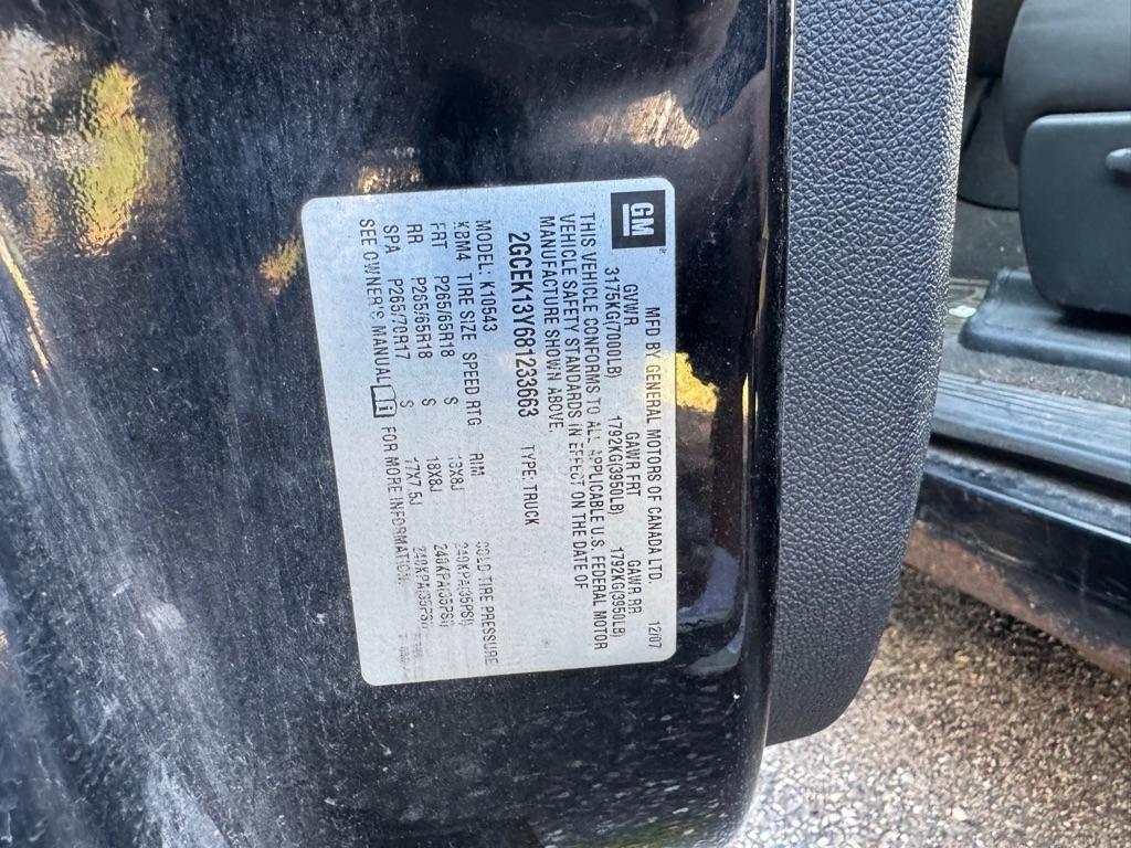 Chevrolet Silverado 1500 4WD Crew Cab 143.5" LTZ 2008