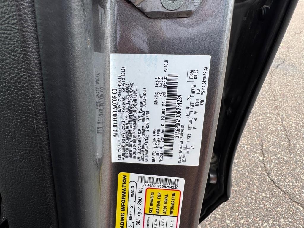Ford Fusion 4dr Sdn S FWD 2013