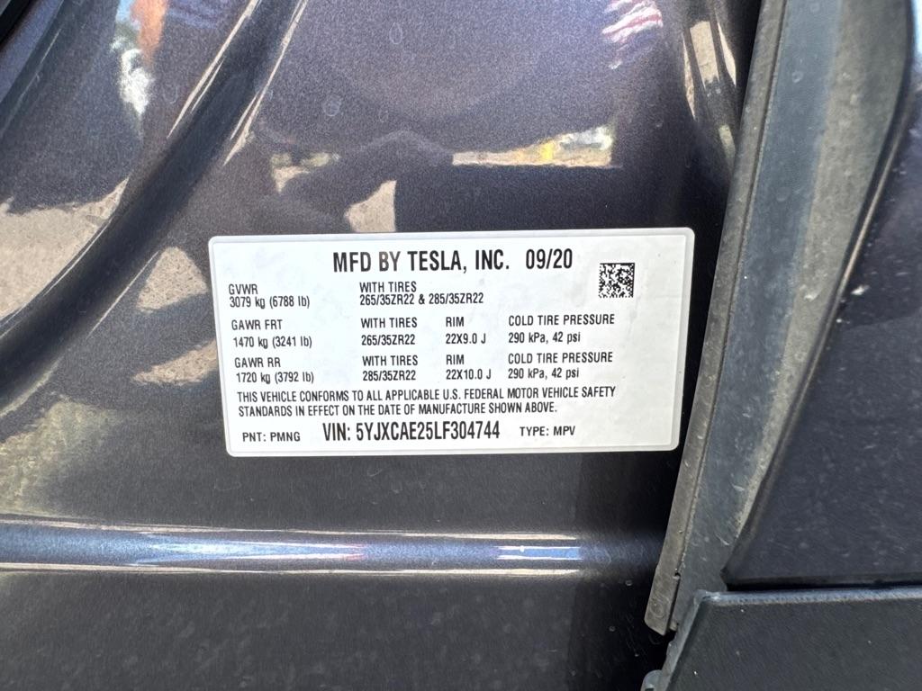 Tesla Model X Long Range Plus AWD 2020