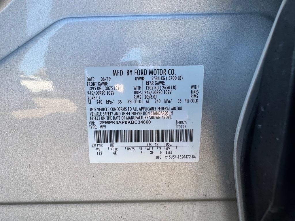 Ford Edge ST AWD 2019