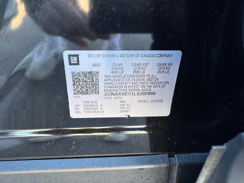 Chevrolet Equinox AWD 4dr Premier w/1LZ 2020