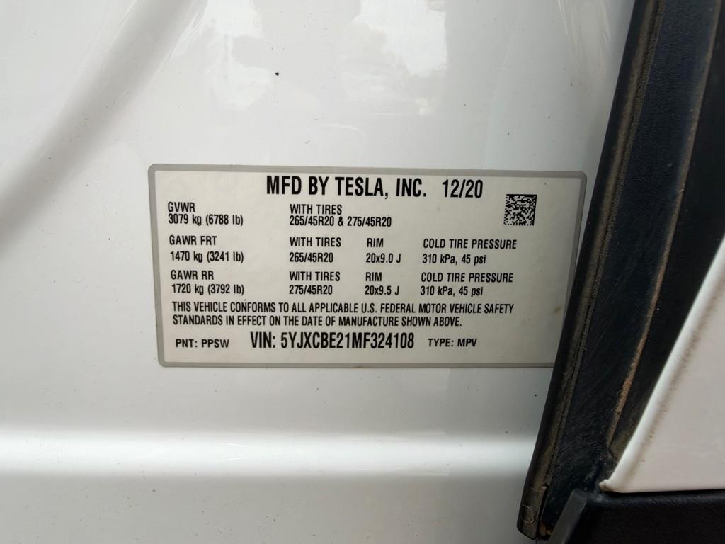 Tesla Model X Long Range AWD 2021