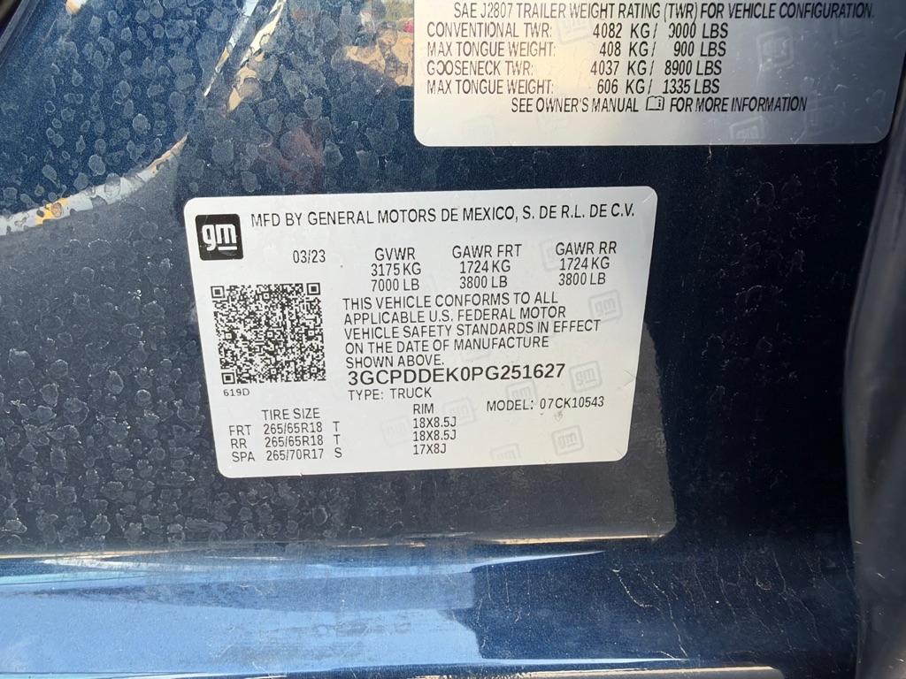 Chevrolet Silverado 1500 4WD Crew Cab 147" LT w/1LT 2023