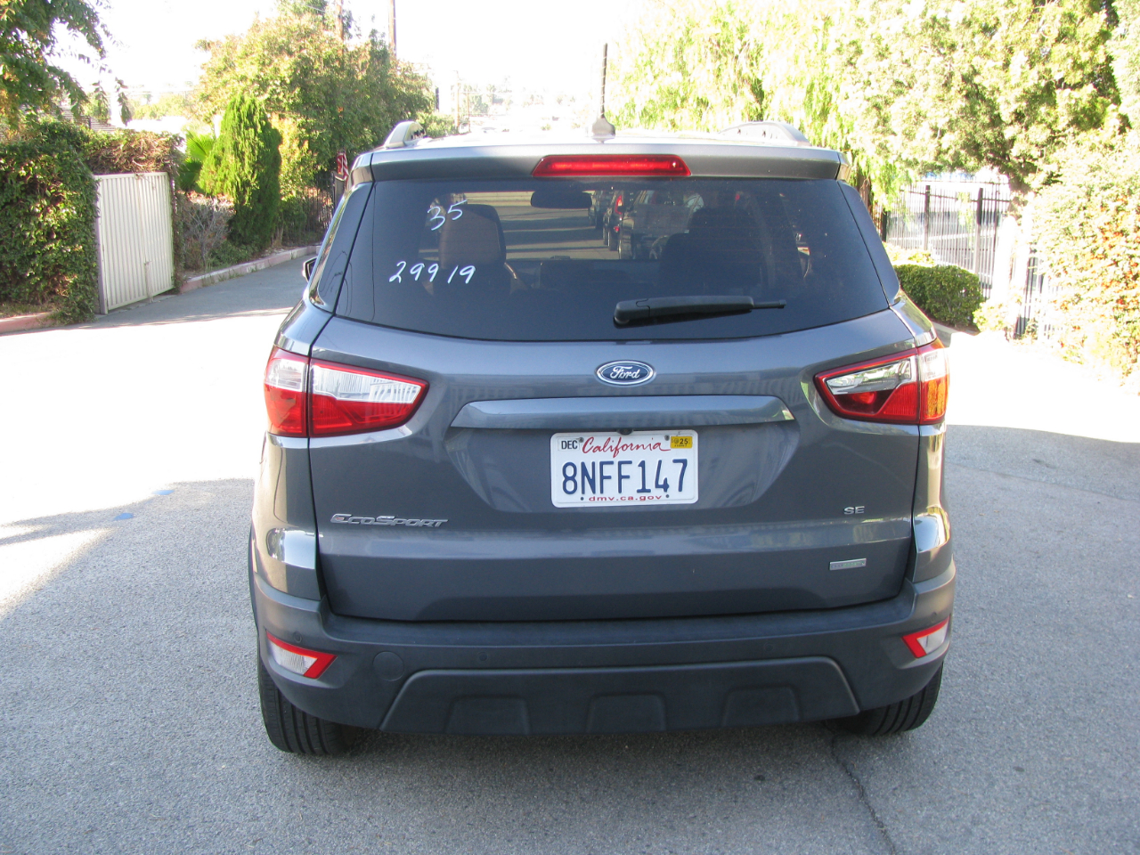 Ford EcoSport SE FWD 2019 Ford EcoSport SE FWD 2019