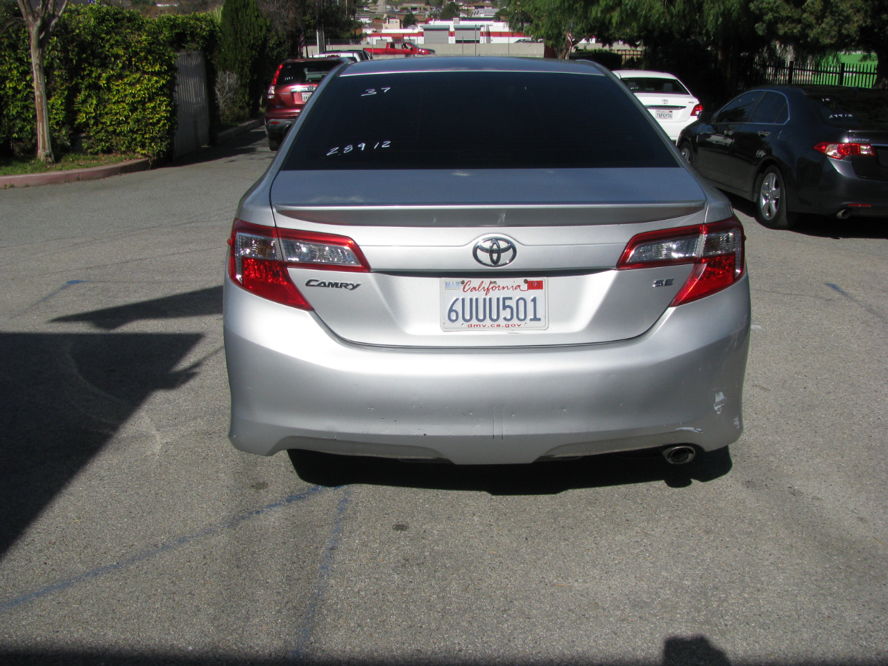 Toyota Camry 4dr Sdn I4 Auto SE Sport Limited Edition (Natl) 2012