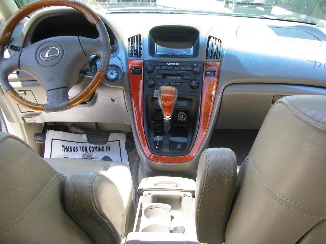 Lexus RX 300 4dr SUV 4WD 2002
