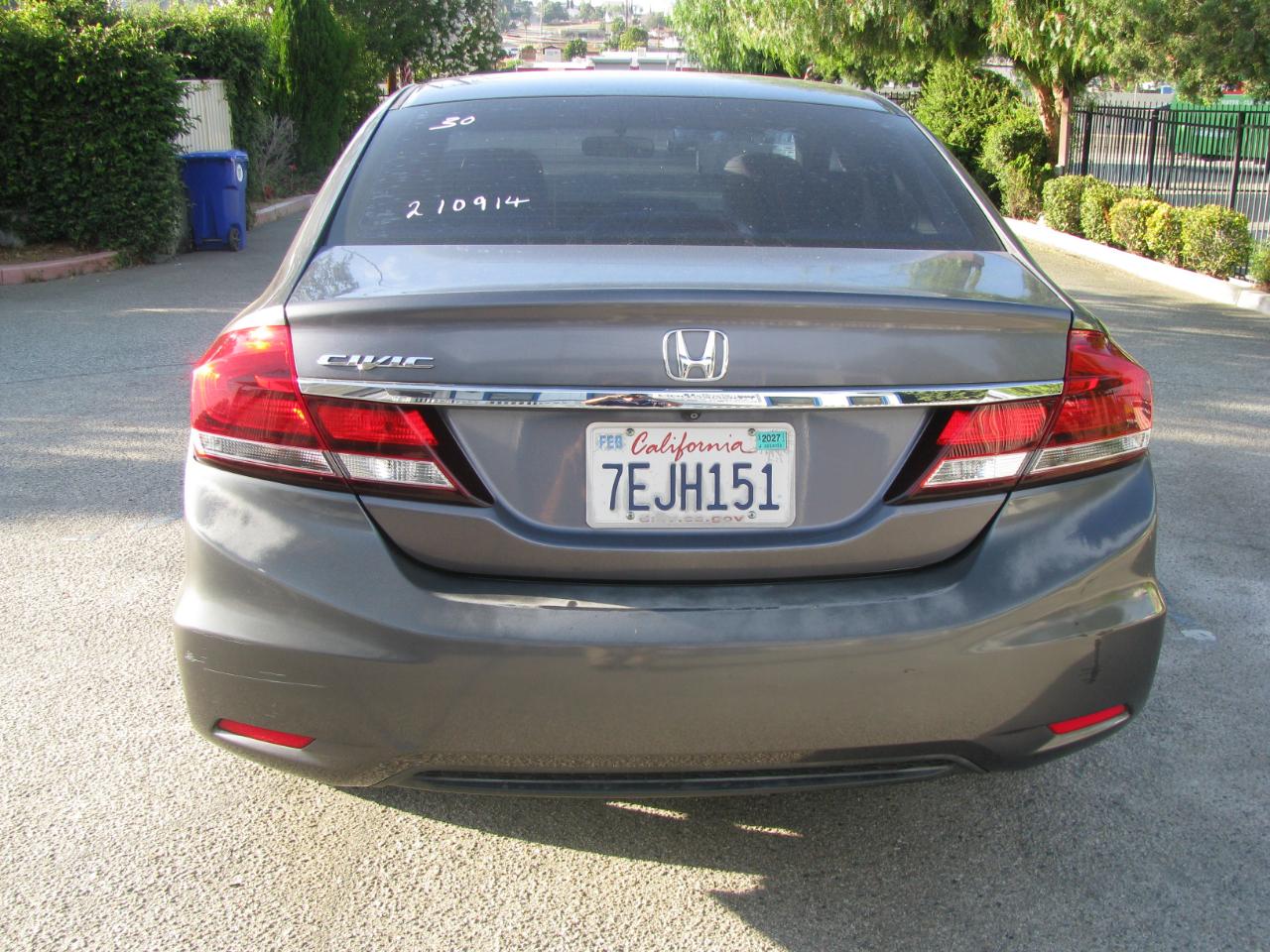 Honda Civic Sedan 4dr CVT EX 2014